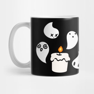 White Candle Ghost Mug